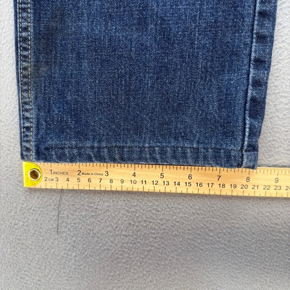 Levis 505 Straight Fit Jeans Men 33x36 (Fit 34x31) Blue Denim Workwear Classic